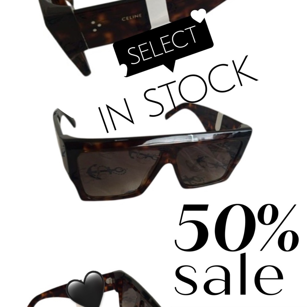 Celine Tortoise Shell Sunglasses